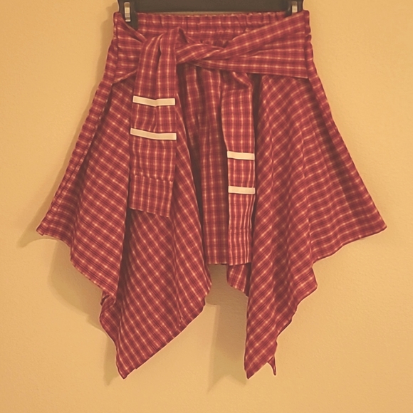 Dresses & Skirts - Harajuku punk elastic waist plaid skirt